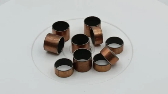 Du Dx Tin Platting Bague composite métal-polymère Bague de roulement sur mesure Bague en bronze Roulement sans huile